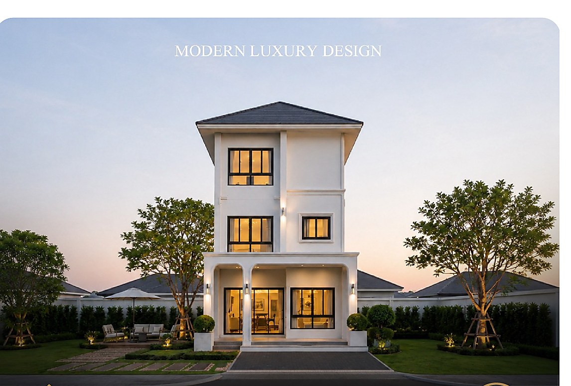 แบบบ้าน 3 ชั้น โดย QID HOUSE